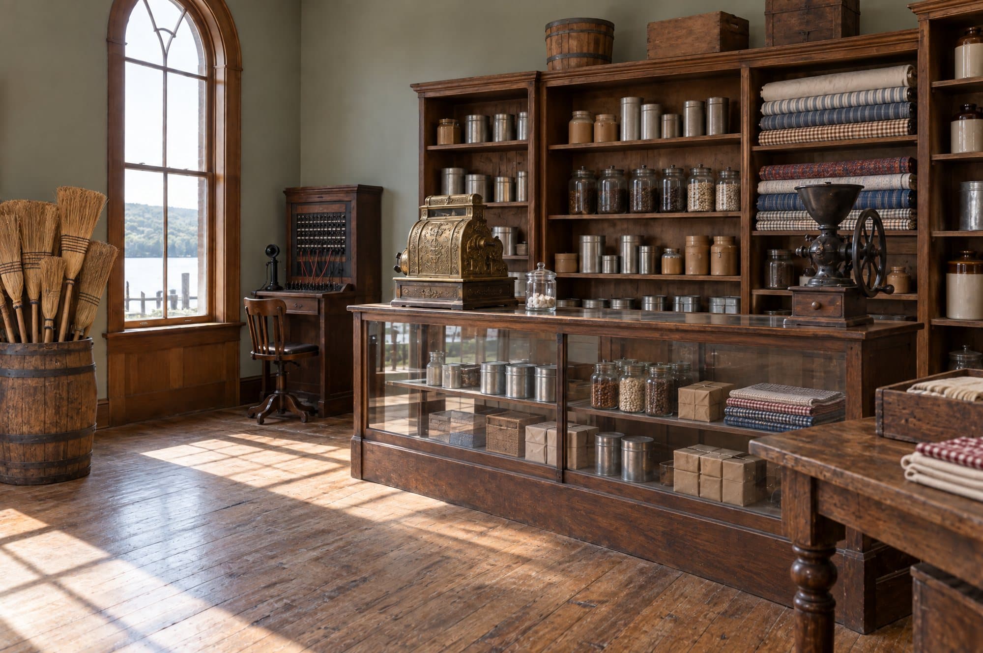 The Main Street gallery.